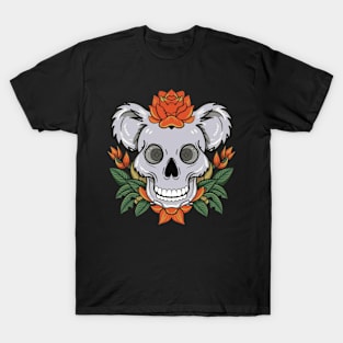 American Traditional Koala Skull tattoo T-Shirt